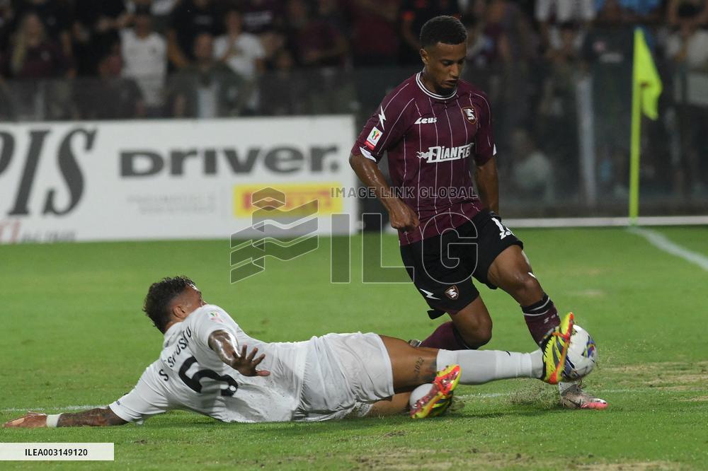 Italian football Coppa Italia match - US Salernitana vs Spezia Calcio