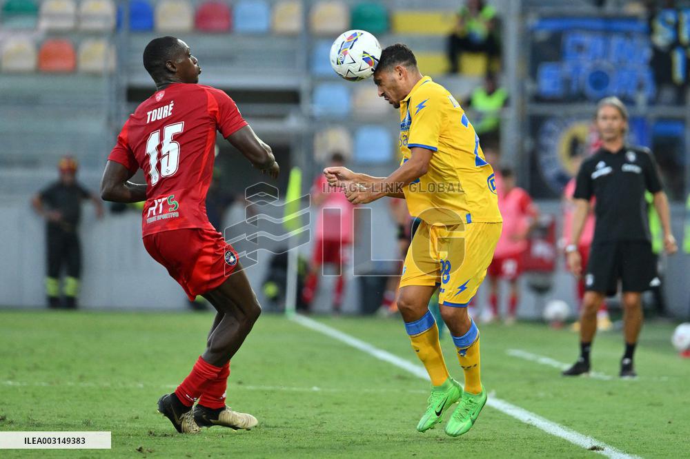 Italian football Coppa Italia match - Frosinone Calcio vs Pisa SC