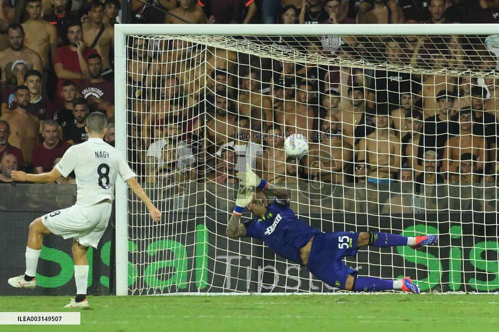 Italian football Coppa Italia match - US Salernitana vs Spezia Calcio