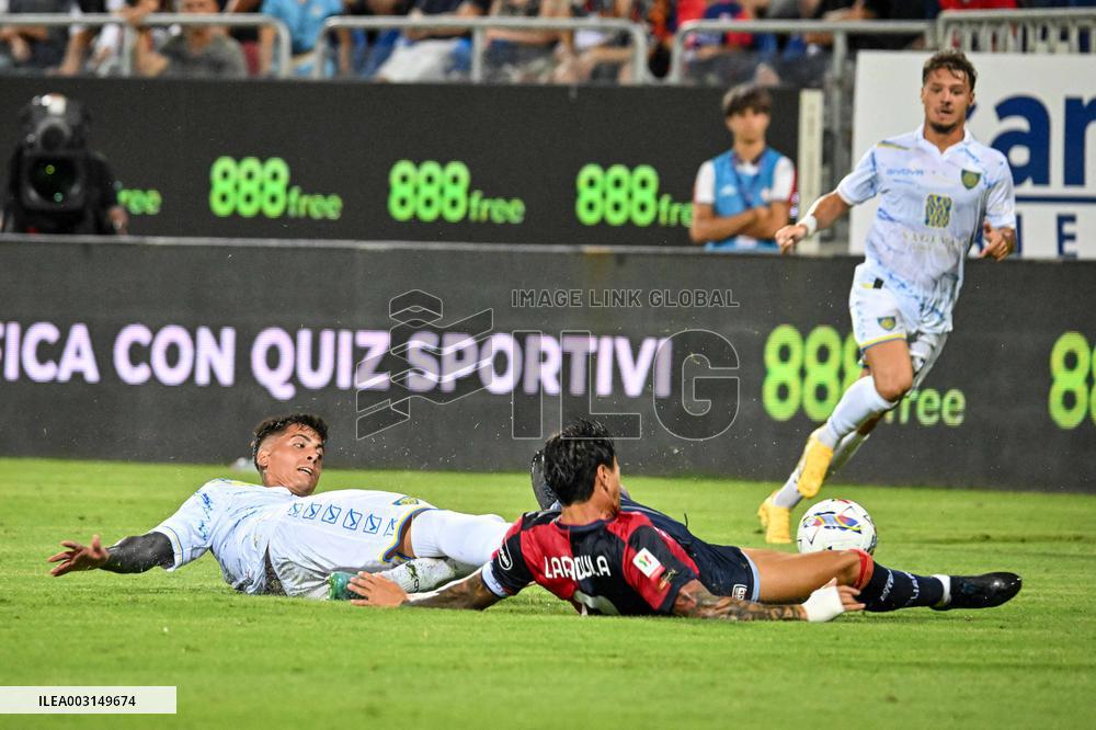 Italian football Coppa Italia match - Cagliari Calcio vs Carrarese Calcio