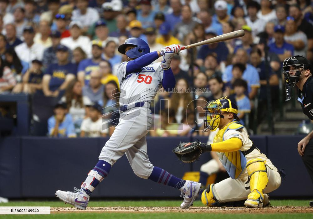 Baseball: Dodgers vs. Brewers