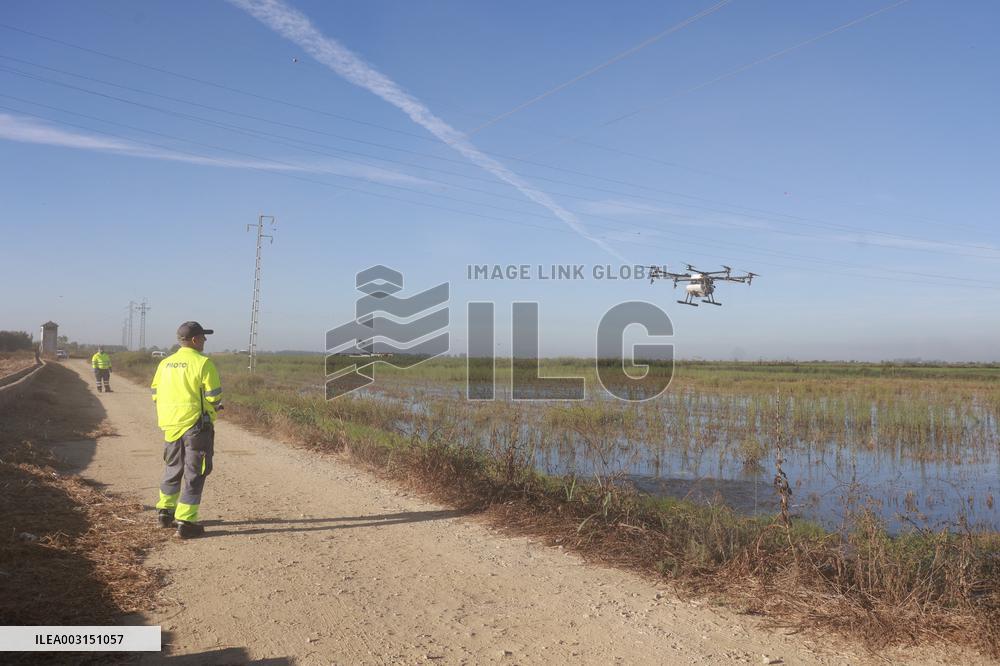 Drone Deployed To Fight Mosquitoes And West Nile Virus - Spain