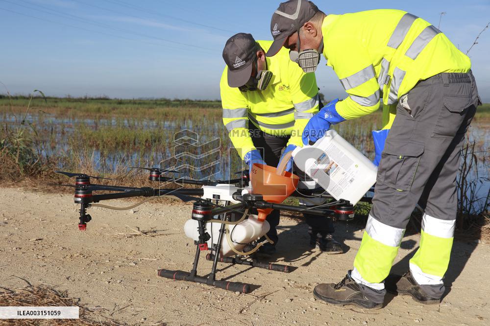 Drone Deployed To Fight Mosquitoes And West Nile Virus - Spain