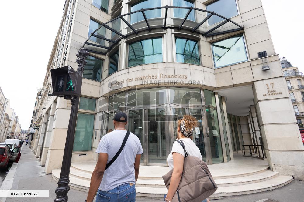 Autorite des Marches Financiers (AMF) headquarters - Paris