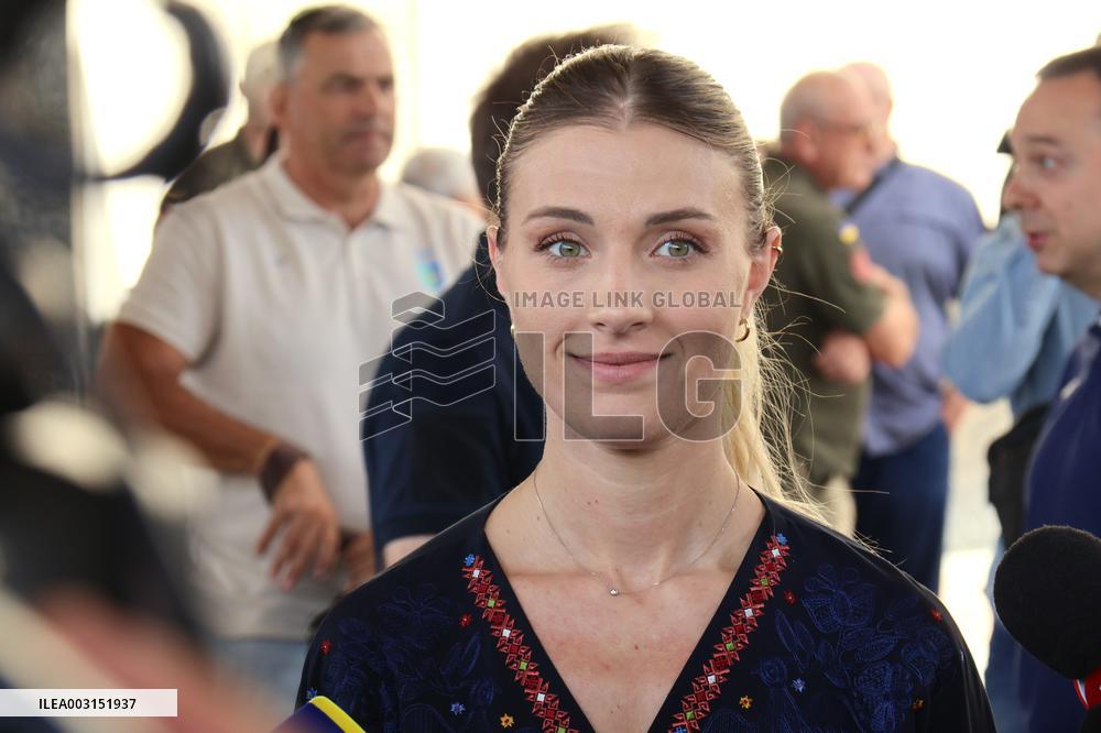Team Ukraine athletes come home from Paris 2024 Olympics