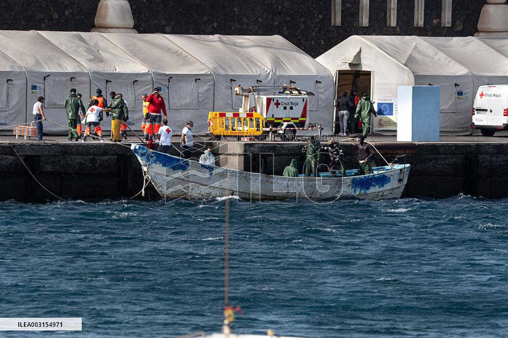 58 Sub-Saharan Migrants Rescued And Arrived In El Hierro