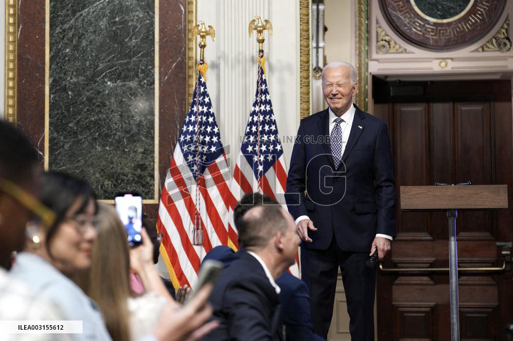 Joe Biden at the Creator Economy Conference - Washington