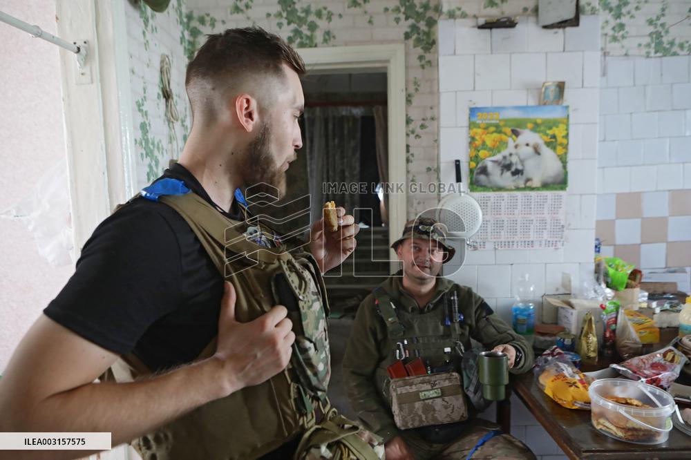 Combat mission of Ukrainian mortar crew near Chasiv Yar