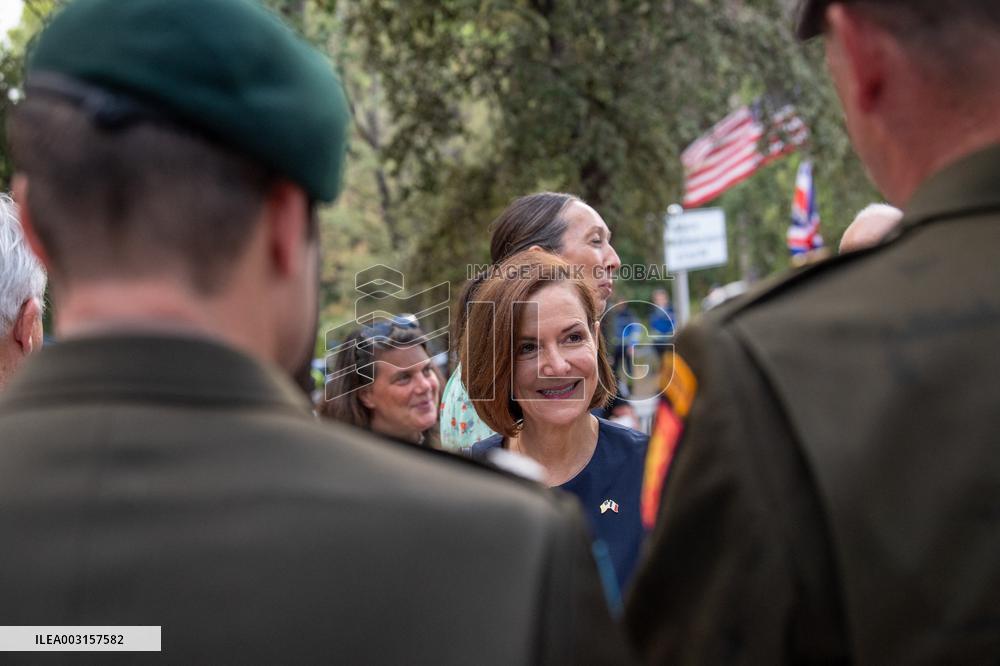 Unveiling Ceremony Of The Statue In Honor Of General Frederiks - La Motte