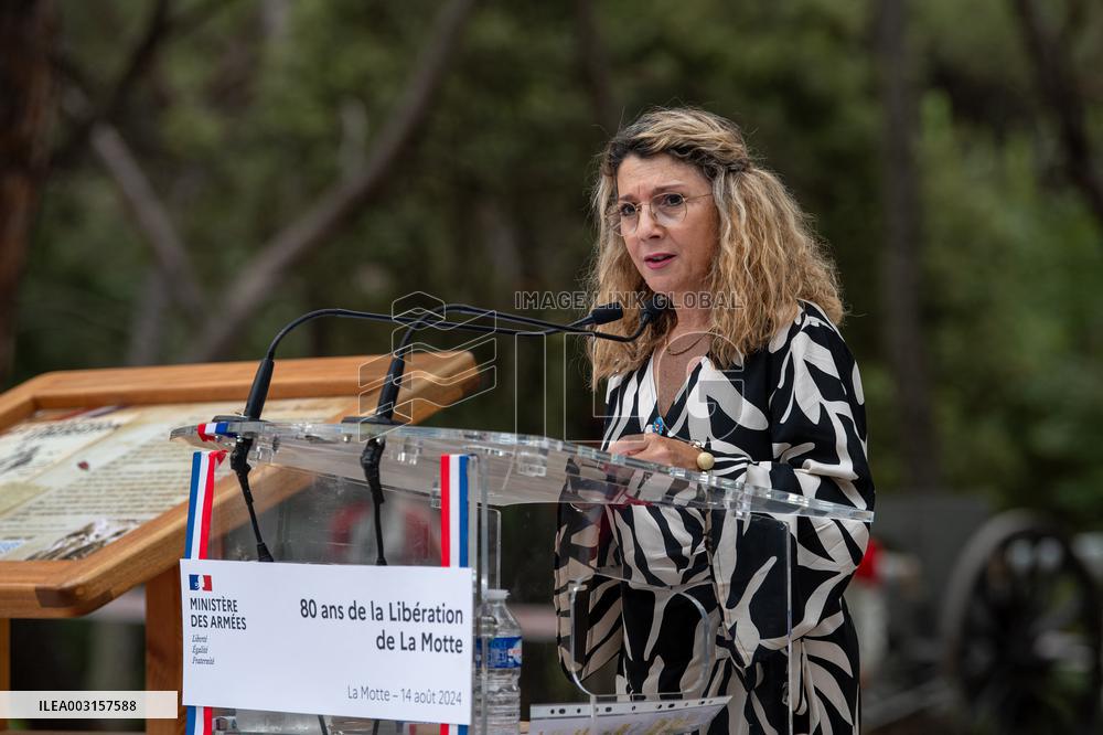 Unveiling Ceremony Of The Statue In Honor Of General Frederiks - La Motte