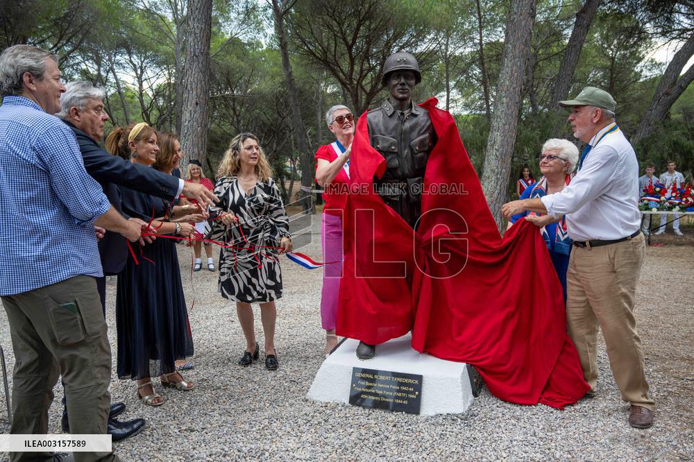 Unveiling Ceremony Of The Statue In Honor Of General Frederiks - La Motte