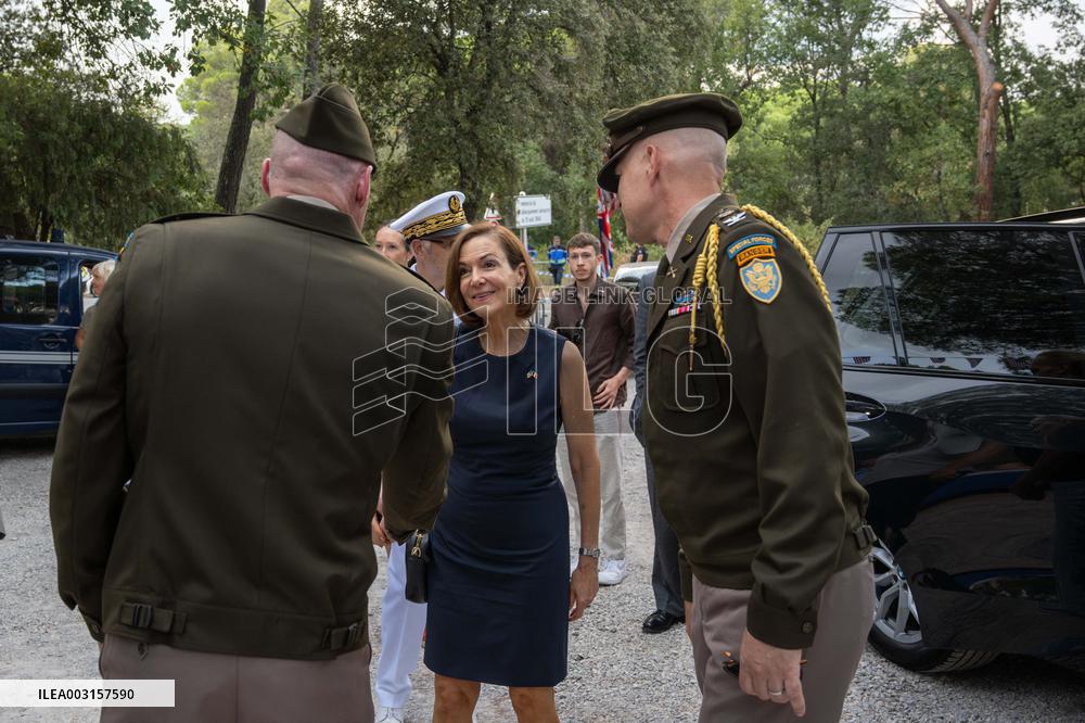 Unveiling Ceremony Of The Statue In Honor Of General Frederiks - La Motte