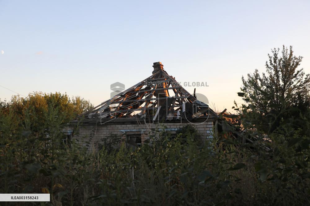 Kamianka village in Kharkiv region