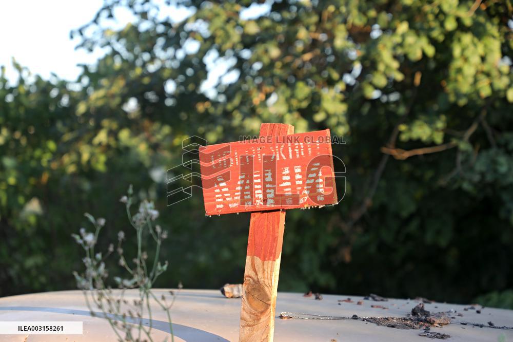 Kamianka village in Kharkiv region