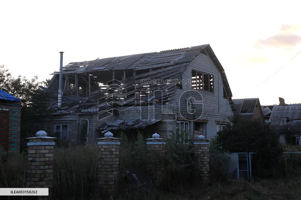 Kamianka village in Kharkiv region