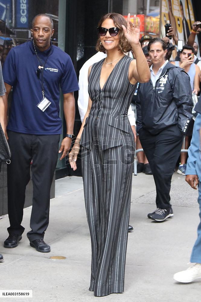Halle Berry At GMA - NYC