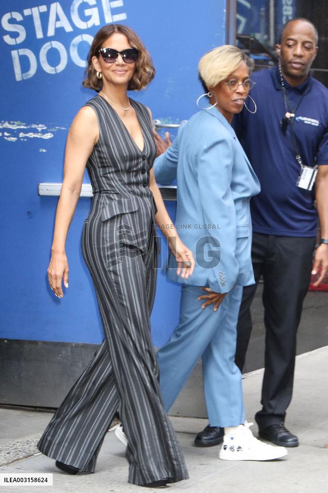 Halle Berry At GMA - NYC