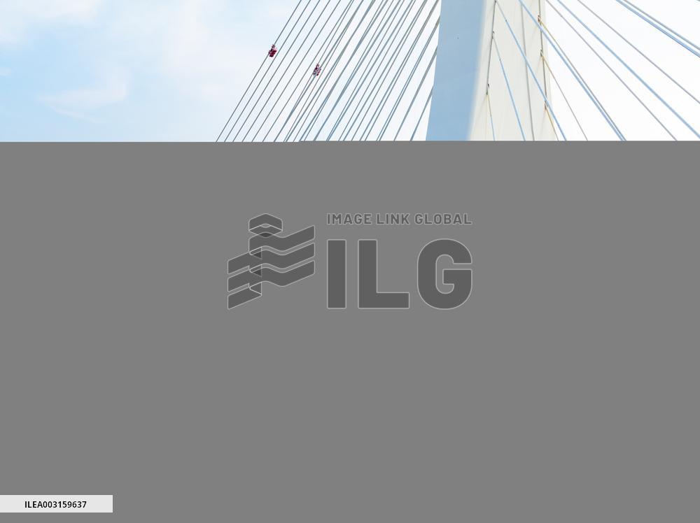 Yellow River Bridge Construction in Jinan