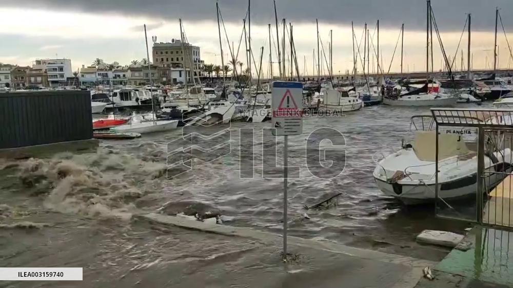 Spain: DANA Storm Batters Balearic Islands, Causing Severe Flooding