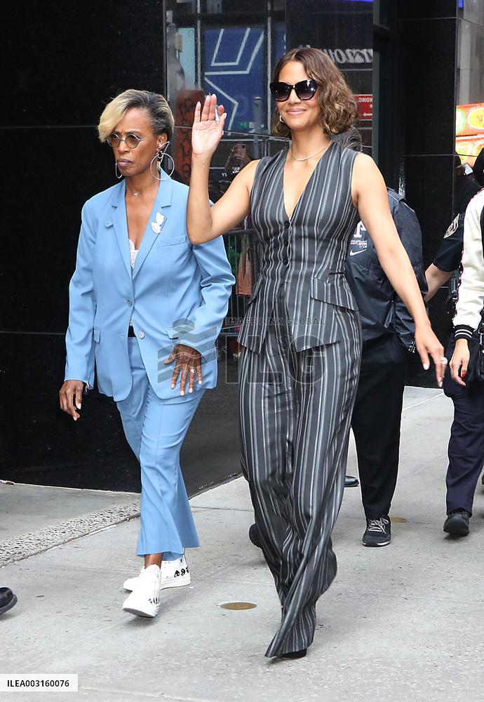 Halle Berry At Good Morning America - NYC