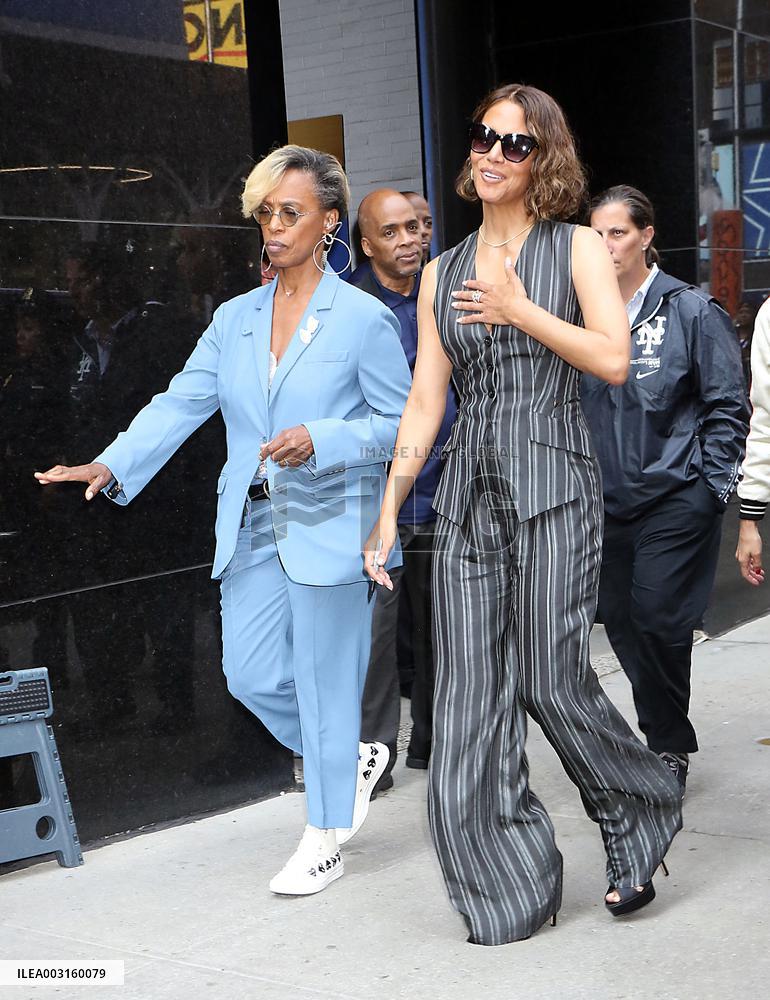 Halle Berry At Good Morning America - NYC