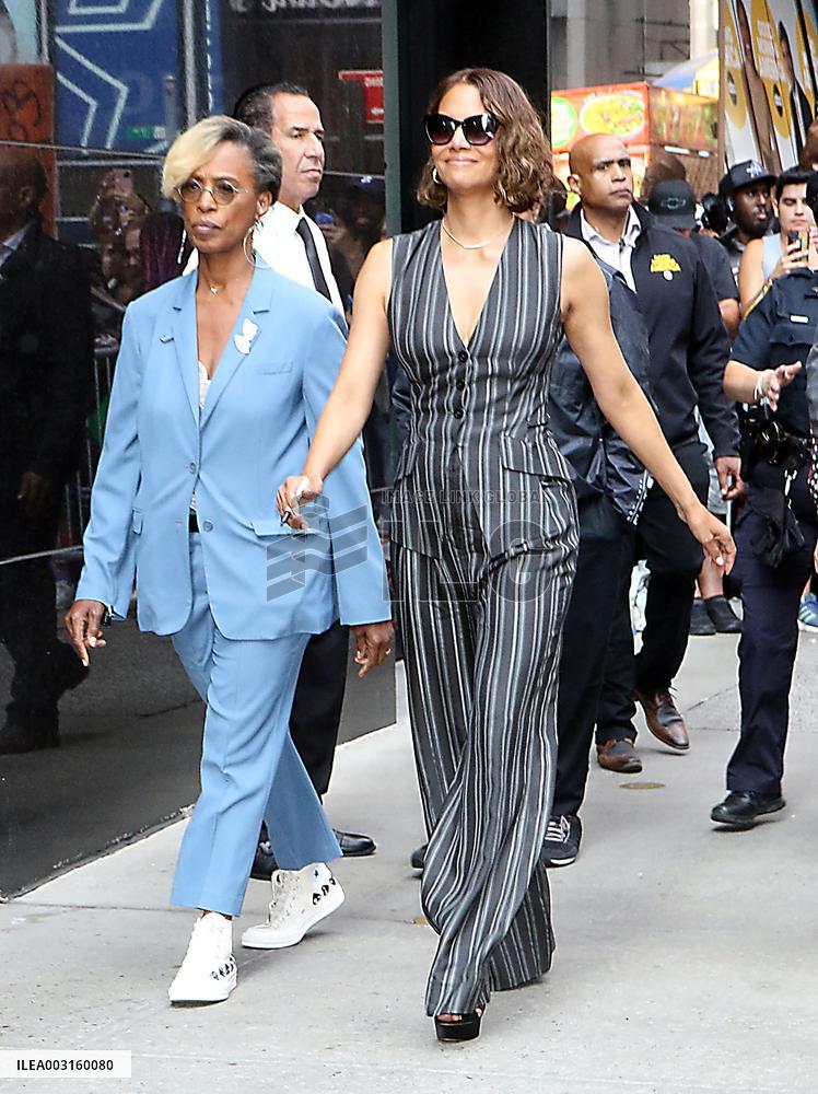 Halle Berry At Good Morning America - NYC