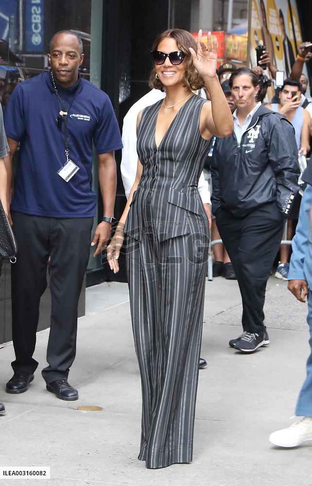 Halle Berry At Good Morning America - NYC