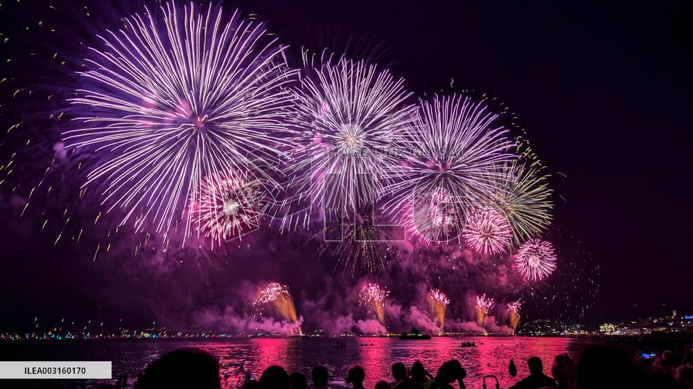 Pyrotechnic Art Festival - Cannes