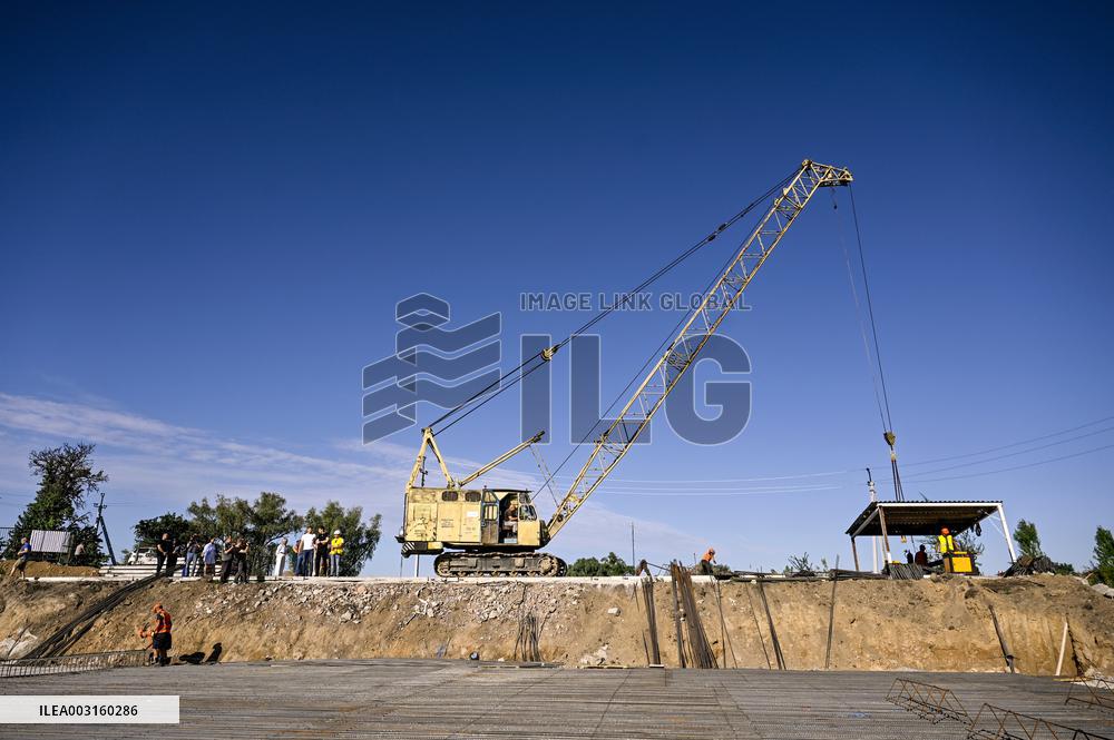 Construction of underground school in Zaporizhzhia region