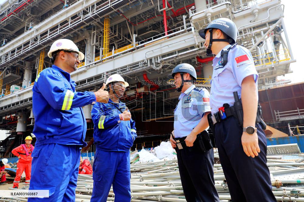 Saudi Aramco Mazan oil and Gas Gathering Platform