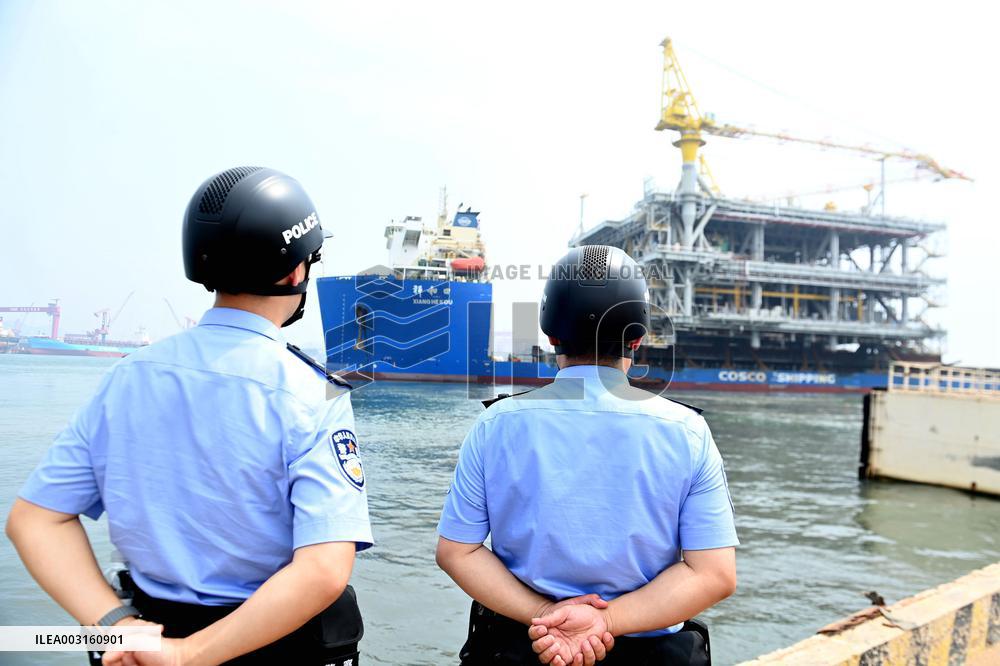 Saudi Aramco Mazan oil and Gas Gathering Platform