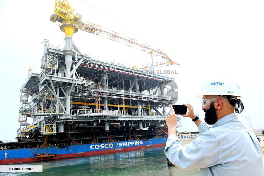 Saudi Aramco Mazan oil and Gas Gathering Platform
