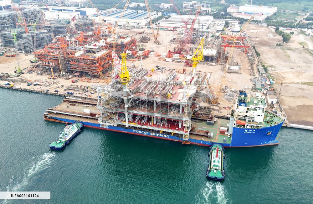 Saudi Aramco Mazan oil and Gas Gathering Platform
