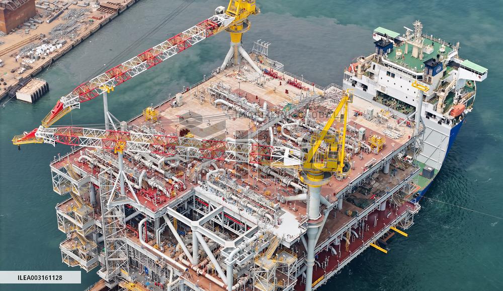 Saudi Aramco Mazan oil and Gas Gathering Platform