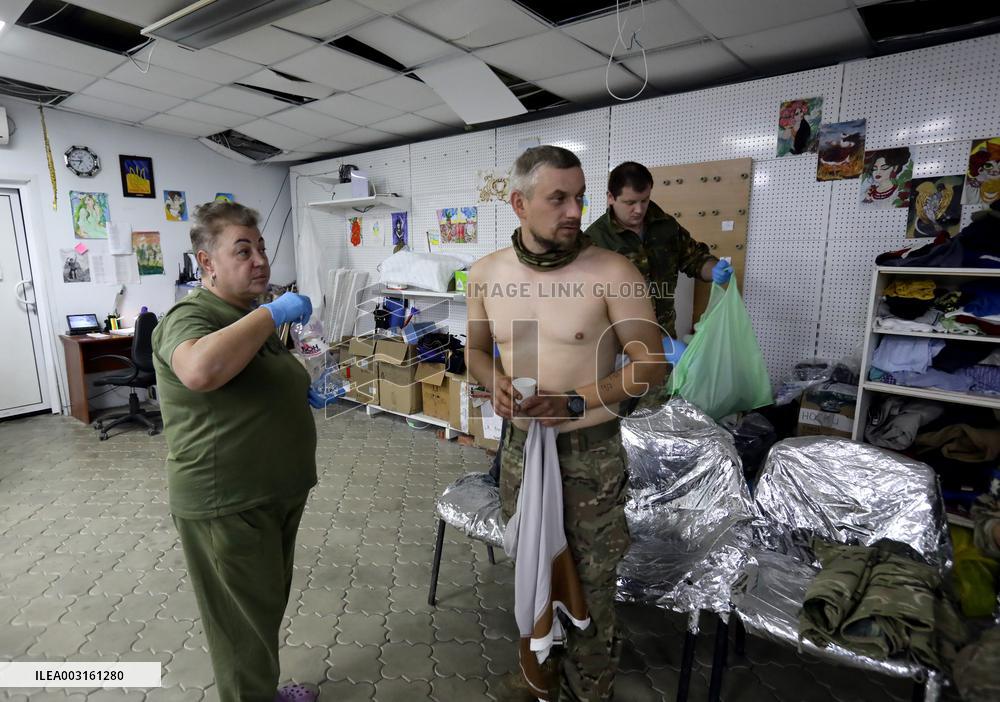 Stabilisation point in Donetsk region