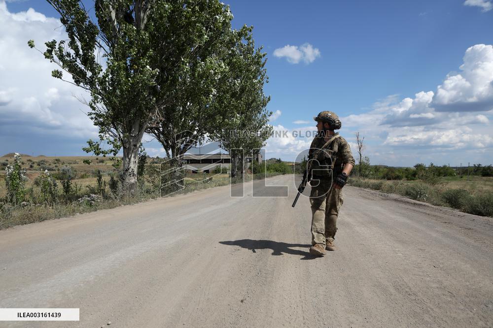 Soldiers of Ukraines 93rd Mechanized Brigade