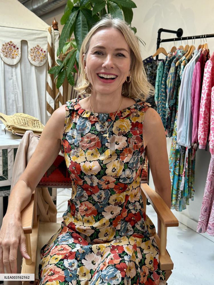 Naomi Watts Introduce Her Anti-Aging Product Line - NY