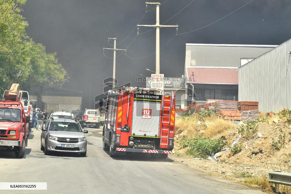 Wildfire In Izmir - Turkey