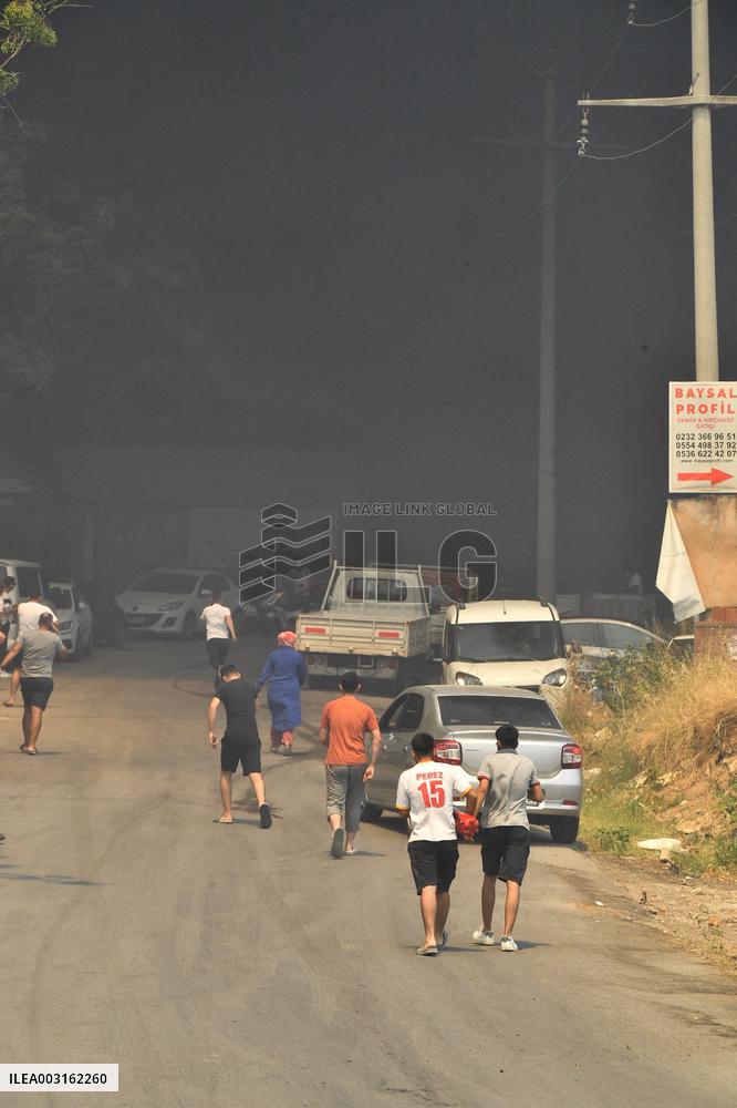 Wildfire In Izmir - Turkey