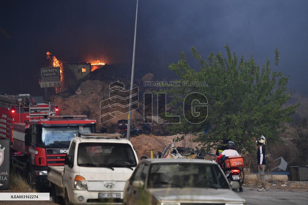 Wildfire In Izmir - Turkey