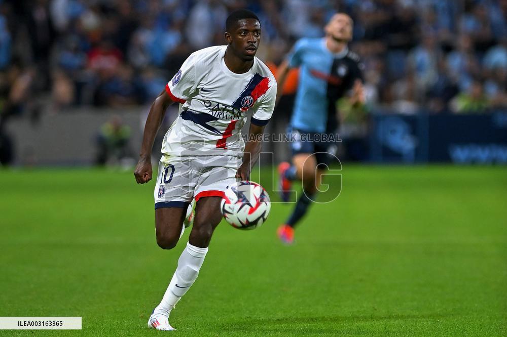 Ligue 1 Le Havre AC and Paris Saint-Germain - Le Havre