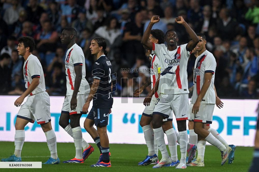 Ligue 1 Le Havre AC and Paris Saint-Germain - Le Havre