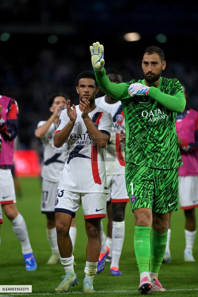 Ligue 1 Le Havre AC and Paris Saint-Germain - Le Havre