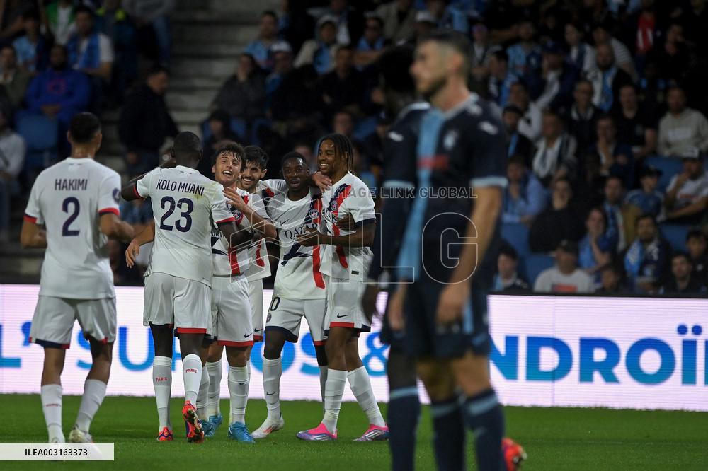 Ligue 1 Le Havre AC and Paris Saint-Germain - Le Havre
