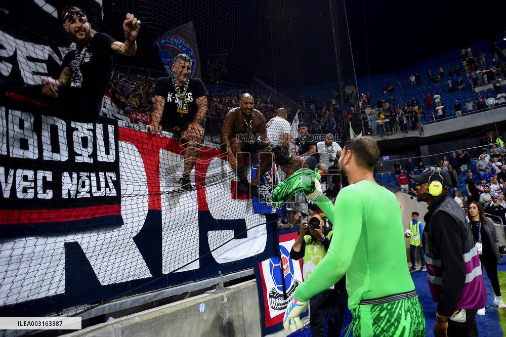 Ligue 1 Le Havre AC and Paris Saint-Germain - Le Havre