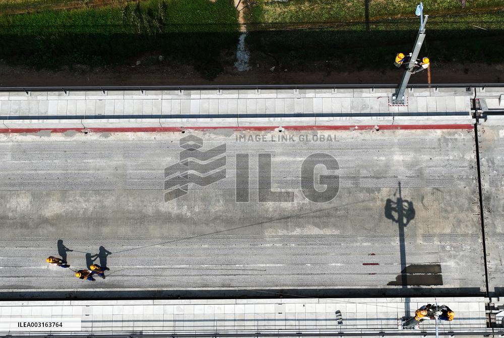 Beijing-hong Kong High-speed Railway Construction