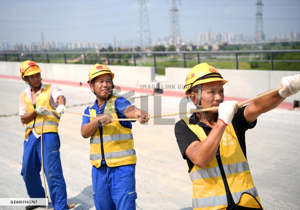 Beijing-hong Kong High-speed Railway Construction