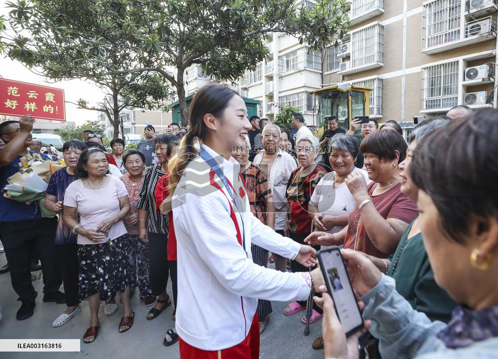 Chinese Women's Hockey Teammember Fan Yunxia