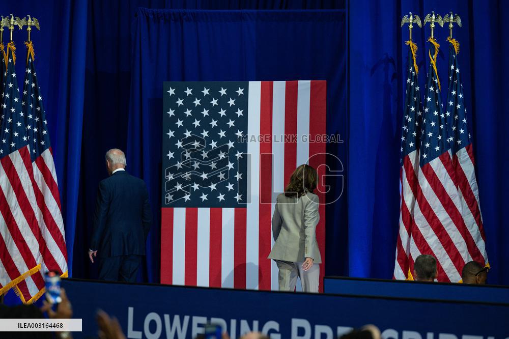 Harris And Biden Make First Joint Appearance Since Ticket Change - Maryland