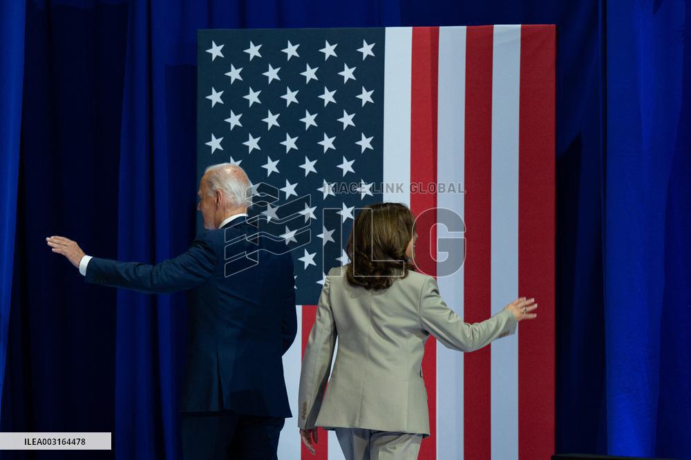 Harris And Biden Make First Joint Appearance Since Ticket Change - Maryland